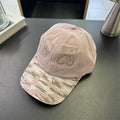 Damen-Baseballkappe mit verspielter Stickerei