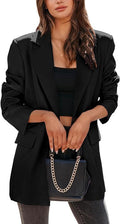 Damen großzügig geschnittener Oversize-Blazer EB