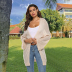 Damen lässiger Strickmantel EB