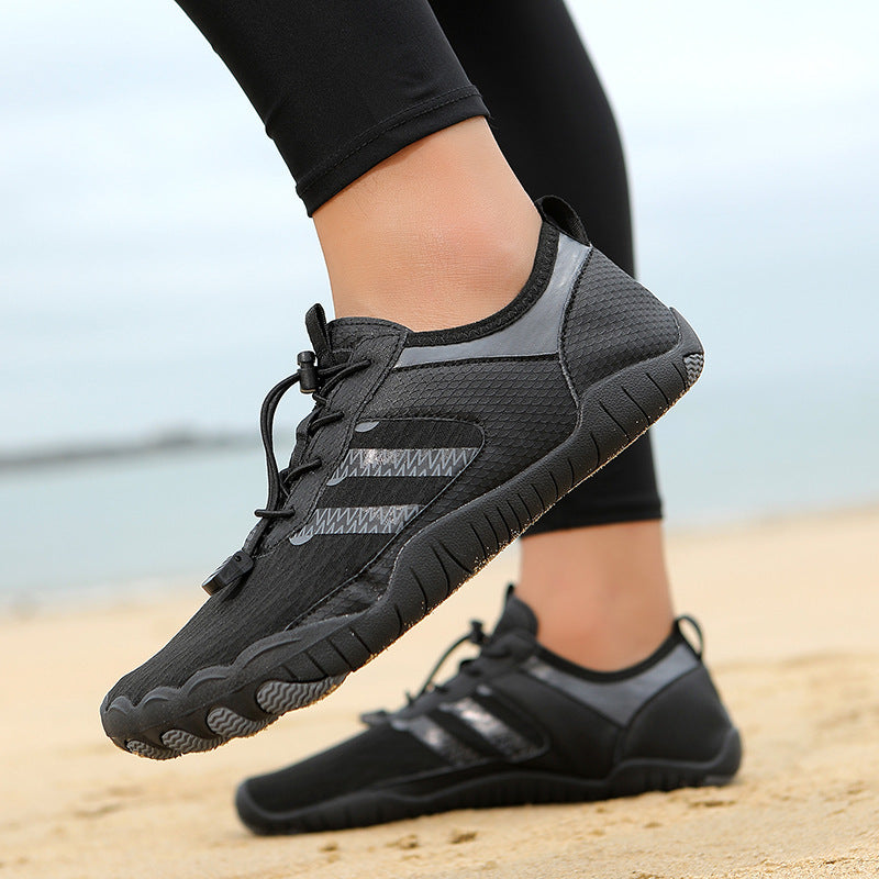 Damen Aqua-Laufschuhe mit elastischem Schnellschnürsystem und atmungsaktivem Obermaterial EB