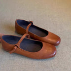 Damen Ballerinas mit elegantem Riemenverschluss und weicher Innensohle EB