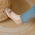 Damen Elegante Ballerinas mit funkelndem Schmuckdetail EB
