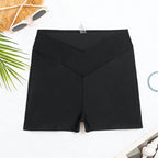Damen High-Cut Badeshorts