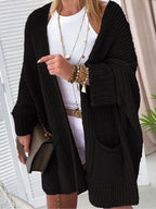Damen Grober Strick-Cardigan EB