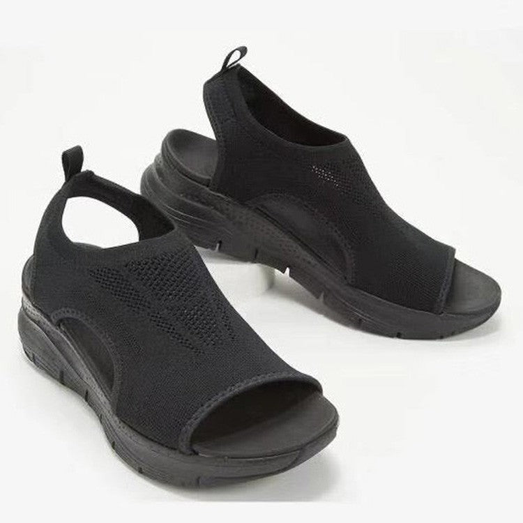 Damen Atmungsaktive Sport-Sandalen mit flexiblem Riemendesign EB