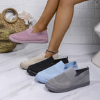 Damen Atmungsaktive Slip-On Freizeitschuhe EB