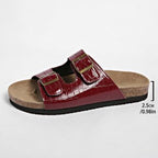 Damen Clogs mit verstellbaren Doppelschnallen EB