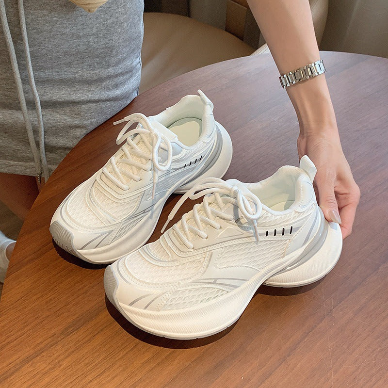 Damen Sportliche Laufschuhe mit atmungsaktiven Mesh-Einsätzen und innovativer Dämpfung EB