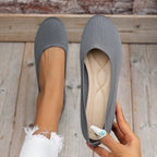 Damen Ballerinas mit flexiblem Obermaterial und rutschfester Sohle EB