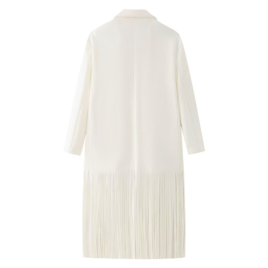 Damen Fransen-Blazer mit eleganter Passform und modernem Design EB