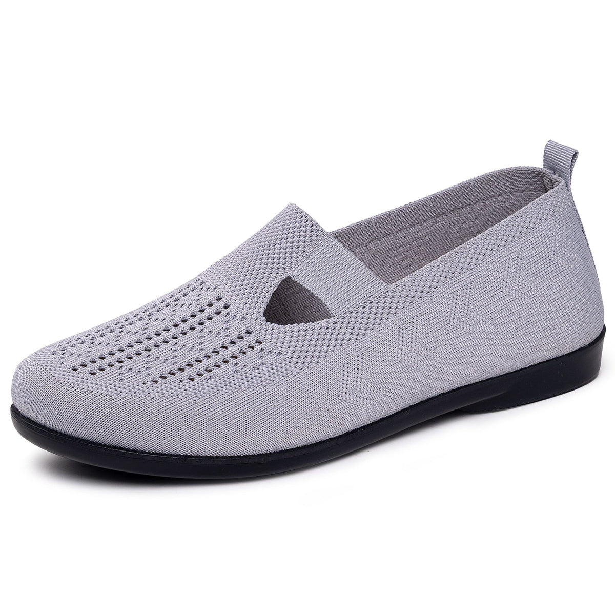 Damen atmungsaktive Stricksandalen mit elastischem Portion EB