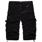 Herren Cargoshorts mit multifunktionalen Taschen und verstellbarem Bund EB