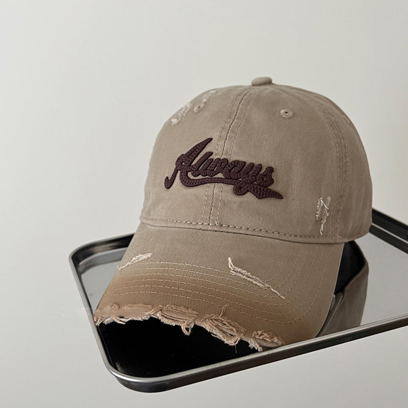Vintage Distressed bestickte Baseballkappe