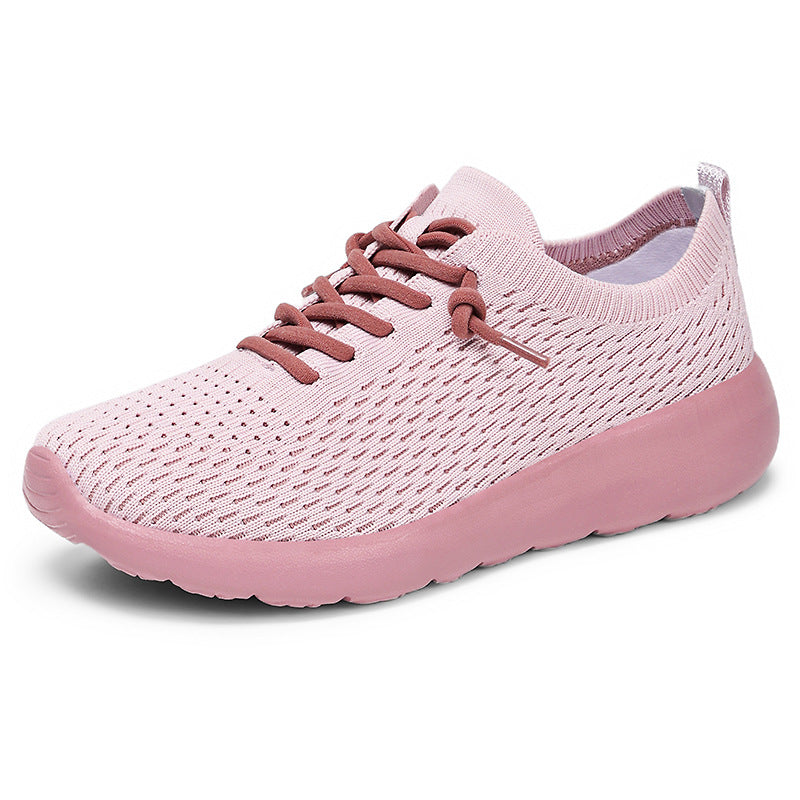 Damen Atmungsaktive Freizeitschuhe mit elastischem Komfort-Heel EB