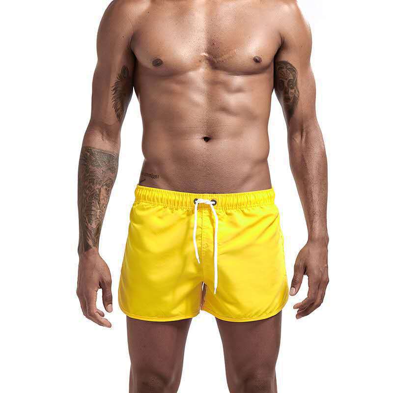 Herren Badeshorts mit schnell trocknendem Material und elastischem Bund EB