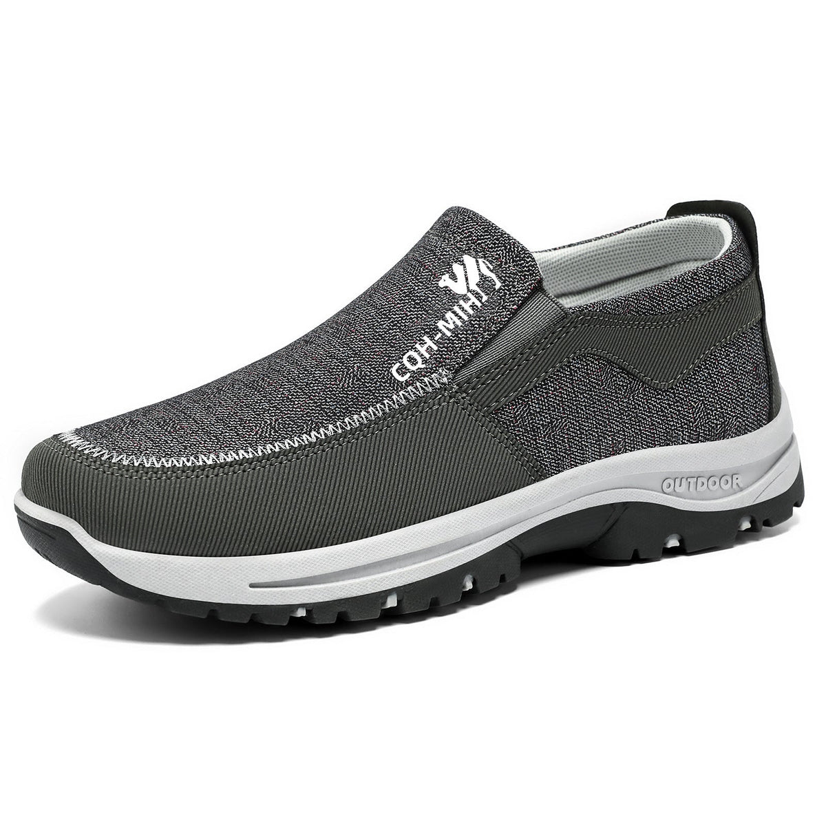 Damen Bequeme Slip-On Freizeitschuhe mit rutschfester Sohle und atmungsaktivem Obermaterial EB