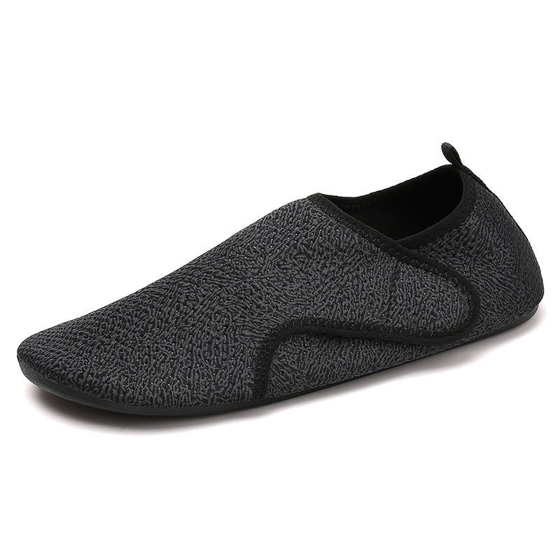 Damen Bequeme Strick-Hausschuhe mit flexiblem Design EB