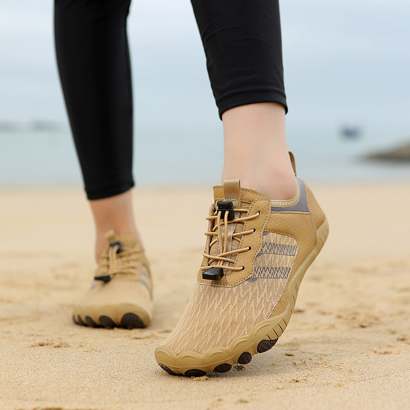 Damen Aqua-Laufschuhe mit elastischem Schnellschnürsystem und atmungsaktivem Obermaterial EB