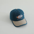 Herren-Baseballkappe aus Baumwolle im Used-Look
