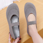 Damen Ballerinas mit rutschfester Sohle und atmungsaktivem Obermaterial EB
