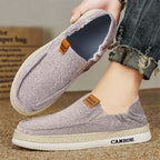 Damen Bequeme Slip-On Freizeitschuhe mit elastischem Obermaterial EB