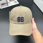 Verstellbare Herren-Baseballcap aus Baumwolle