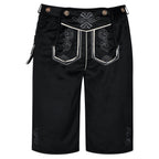 Herren nan kurze Trachtenhose mit besticktem Hosenlatz und Komfortbund EB