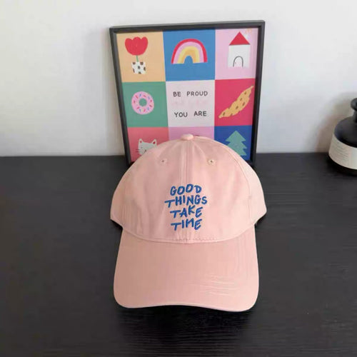 Baseballkappe mit Motivationszitat