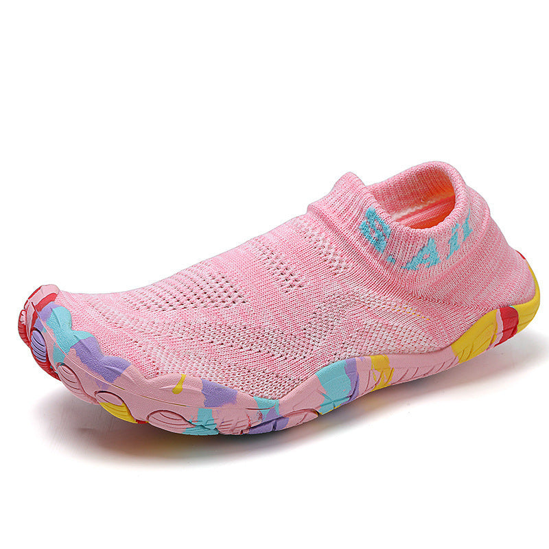 Unisex nan ultraflexibler Strick-Sockenschuh mit anatomischer Mehrzonen-Gummisohle und schnelltrocknender Konstruktion EB