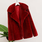 Damen Flauscher Mantel EB