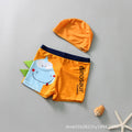 Jungen Schwimmshorts mit Dinosaurier-Motiv EB
