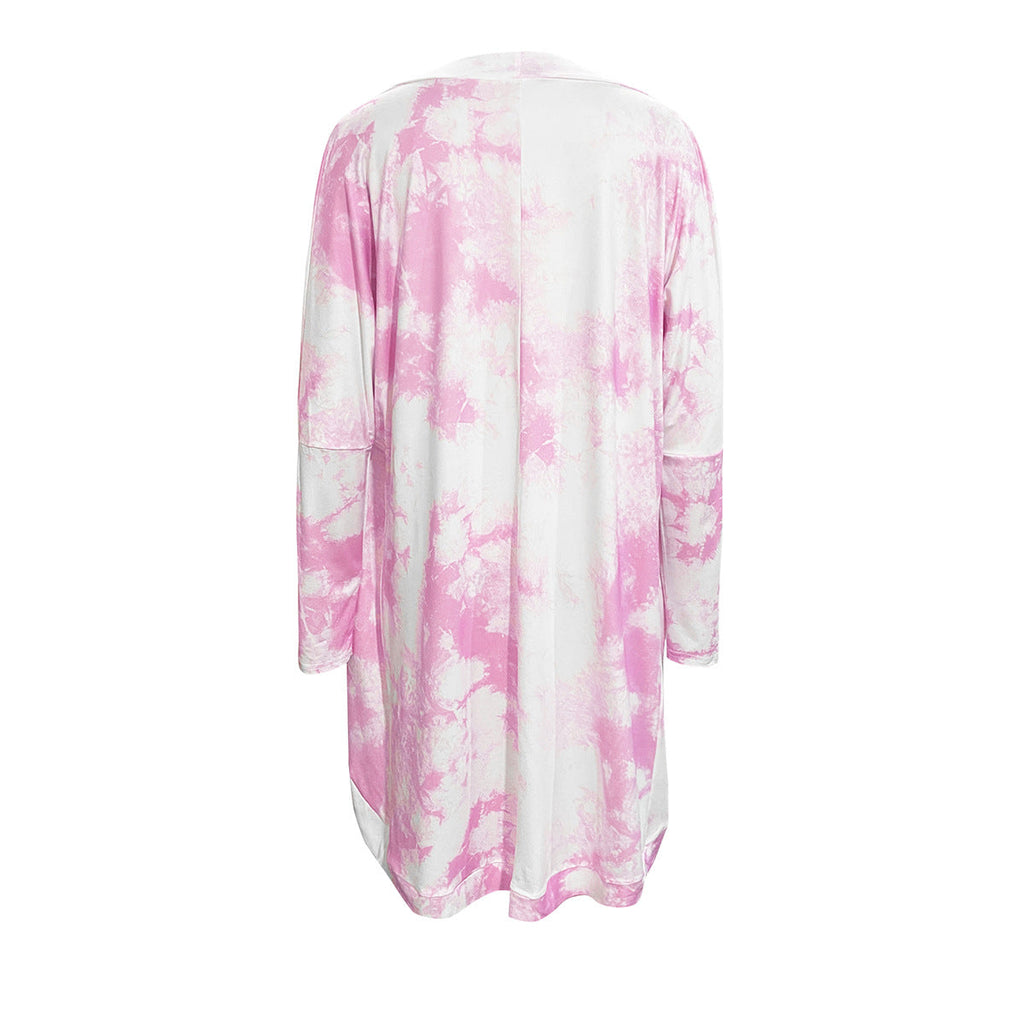 Damen Longcardigan im modischen Batikdesign EB