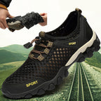 Damen Atmungsaktive Sport-Schuhe mit Schnellschnürsystem EB