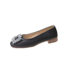 Damen Ballerinas mit funkelndem Schmuckdetail EB