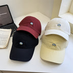Damen Dad Hat aus Baumwolle mit Stickerei