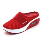 Damen bequeme Clogs mit atmungsaktiver Mesh-Oberfläche und dämpfender Sohle EB