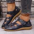 Damen Bequeme Clogs mit verstellbarem Riemendesign und rutschfester Sohle EB