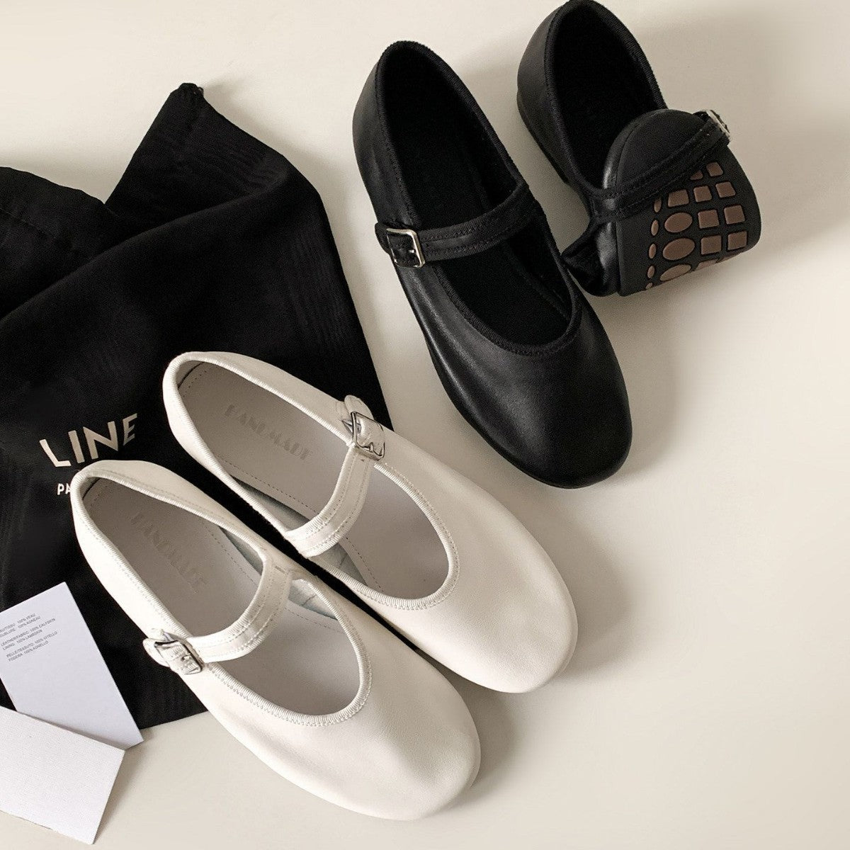 Damen elegante Ballerinas mit verstellbarem Riemchen EB