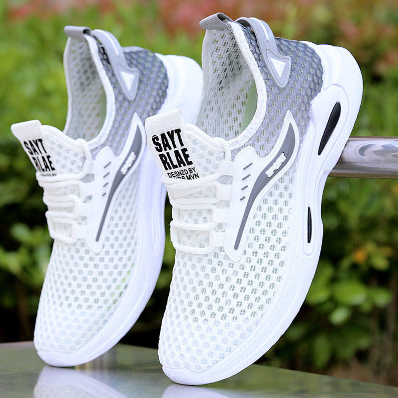 Damen Atmungsaktive Laufschuhe mit elastischem Obermaterial und rutschfester Sohle EB