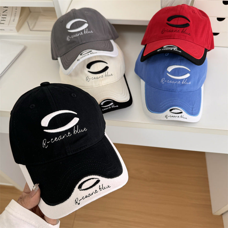 Herren-Baseballkappe mit verstellbarem Schirm