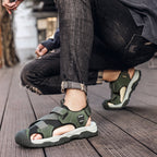 Damen Atmungsaktive Sportliche Sandalen mit verstellbarem Riemen EB