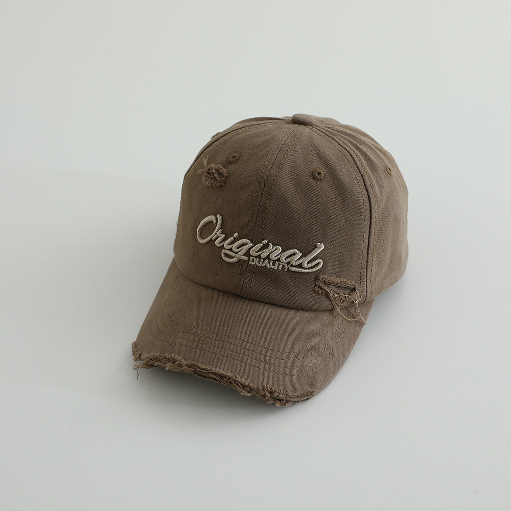 Herren-Baseballcap im Distressed-Look