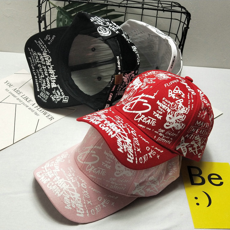 Herren-Snapback-Cap mit Grafikdruck
