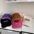Flauschige Baseball-Cap für Damen