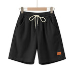 Lässige Bermuda-Shorts für Herren aus strukturiertem Baumwollmix