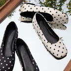 Damen Ballerinas aus hochwertigem Kunstleder mit elegantem Design EB