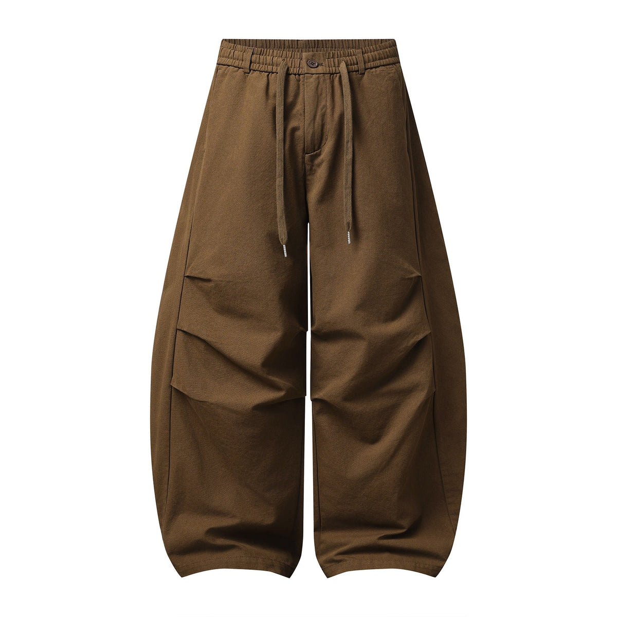 Weite Cargo-Bermudashorts für Damen mit Kordelzug und aufgesetzten Taschen