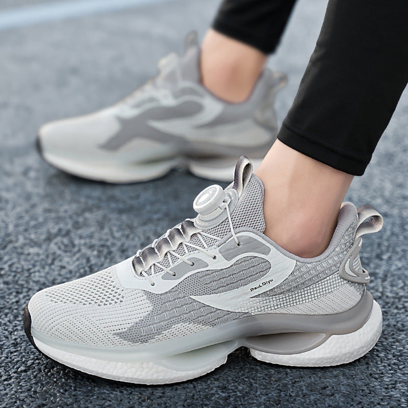 Unisex nan atmungsaktiver Laufschuh mit Drehverschluss und reaktiver Zwischensohle EB