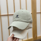 Herren-Baseballcap im Distressed-Look
