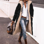 Damen kuscheliger Winterparka mit hochwertigem Teddyfutter und praktischen Taschen EB